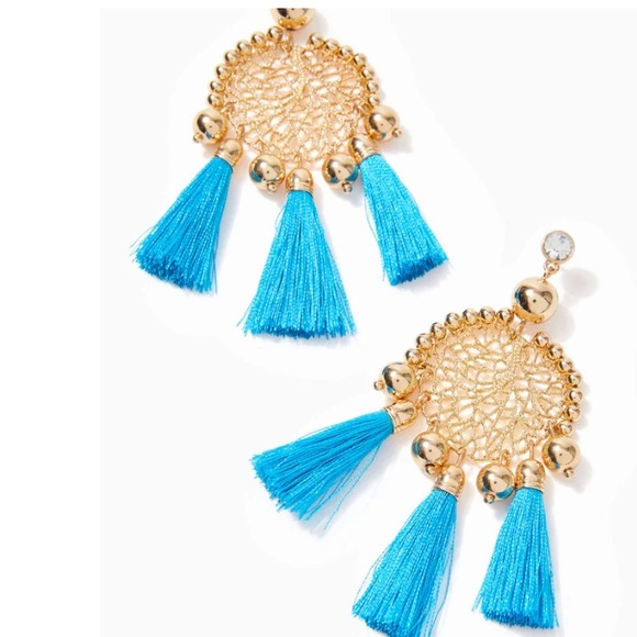 NWT Lilly Pulitzer sea dreamer earrings - Picture 2 of 3
